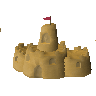 Jeton de chteau de sable