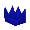 Chapeau festif bleu