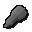Grand dbris de fer contondant