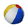 Jeton de ballon de plage