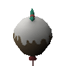 Ballon pudding de Nol