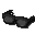 Lunettes lgantes (noires)