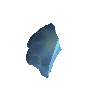 1/3 de mduse mosaque bleue