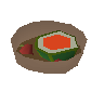 Peda�o; torta de ver�o