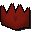 Chap�u de festa vermelho
