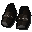 Botas de couro guarnecido