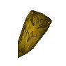 Escudo ogival rnico (dourado)