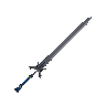 Espada longa branca
