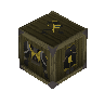 Conjunto de armadura negra de elite