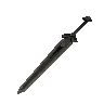 Espada longa de ferro secundria