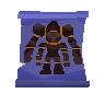 Pergaminho de Golem Obsidiano (Fora Vulcnica)