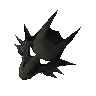 Mscara de drago negro