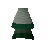 Saia verde elegante